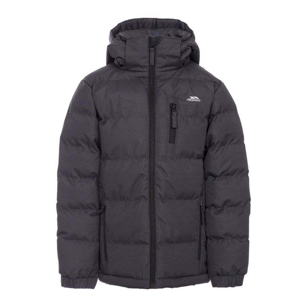 Trespass Boys Tuff Padded Jacket / Dark Grey